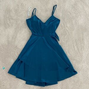 Teal Lulus Party Dress